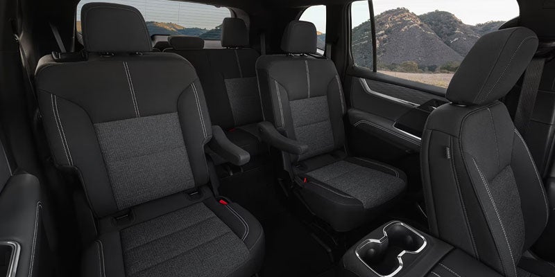Spacious GMC Acadia Interior near Hastings