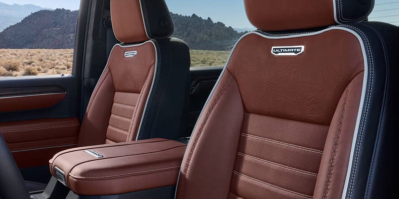 2026 GMC Sierra 2500HD premium interior
