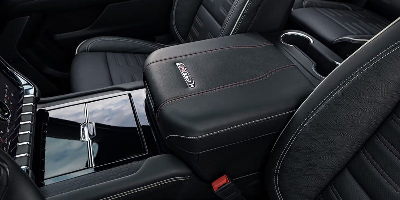Spacious 2026 GMC Yukon interior with premium seating and storage